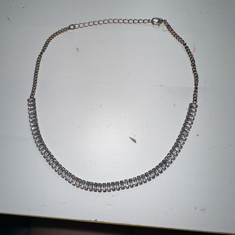 Cute diamond choker